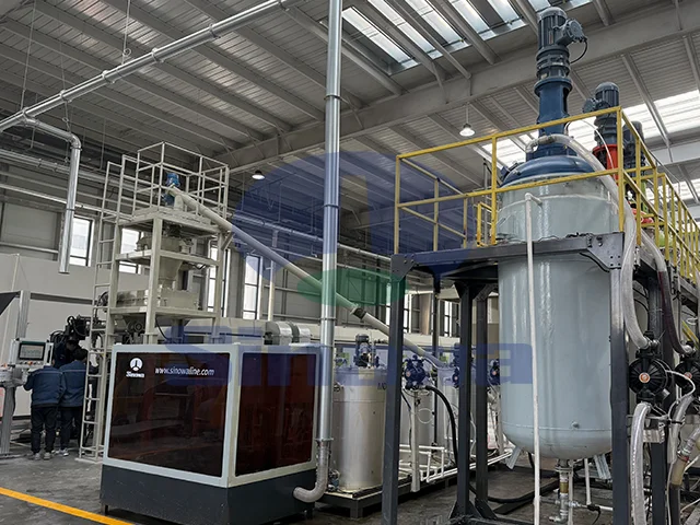 Производственная линия для сэндвич-панелей из полиуретана/фенольной смолы