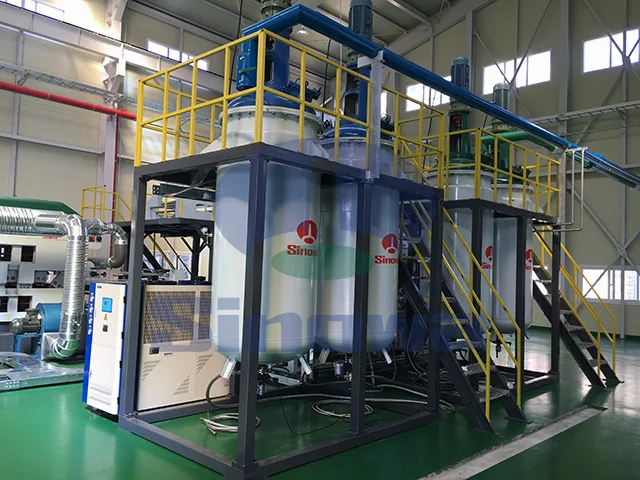 Производственная линия для сэндвич-панелей из полиуретана/фенольной смолы