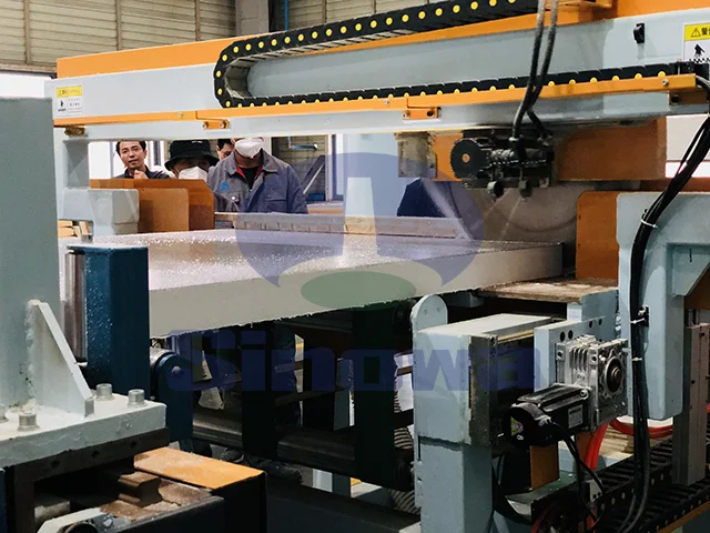 Производственная линия для сэндвич-панелей из полиуретана/фенольной смолы