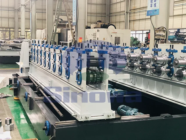 Производственная линия по производству облицованных сэндвич-панелей с наполнителем из каменной ваты