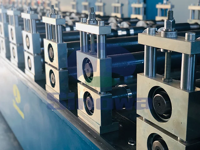 Производственная линия по формовке цветного профнастила